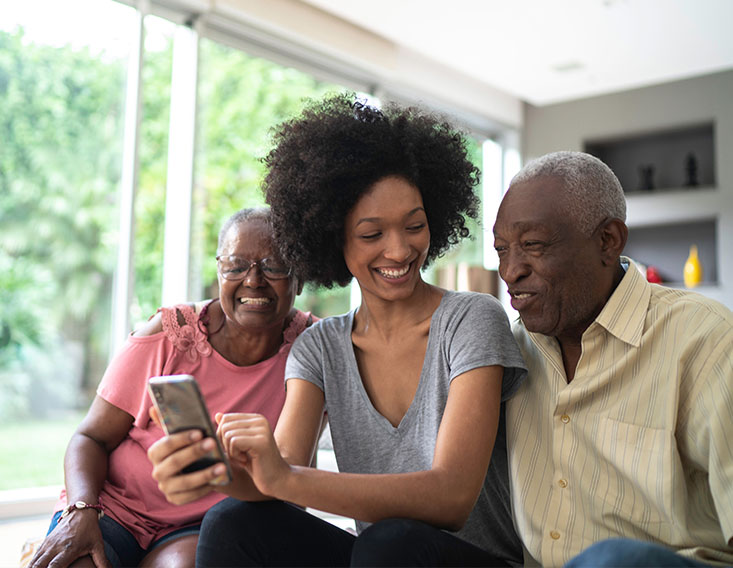 First State Bank customers setting up a wire transfer