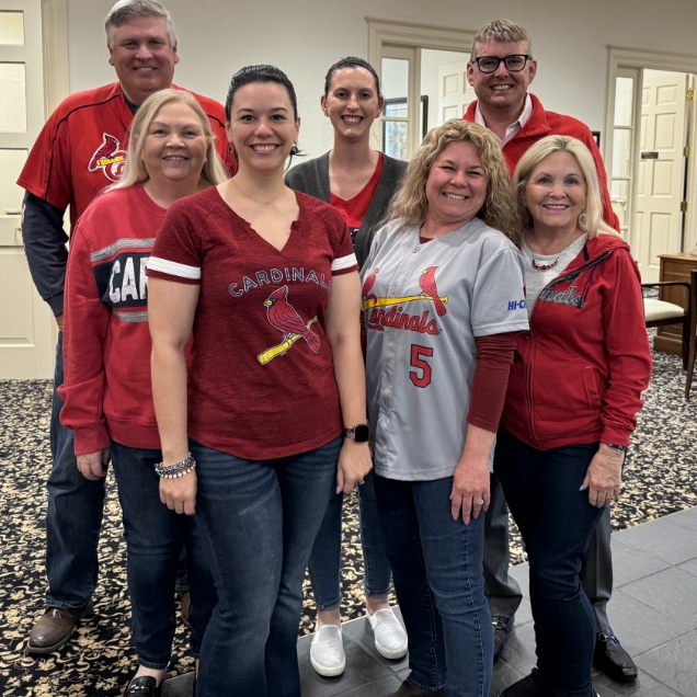 First State Bank employees enjoying team day