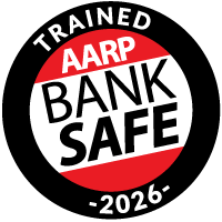 AARP Bank Safe Seal