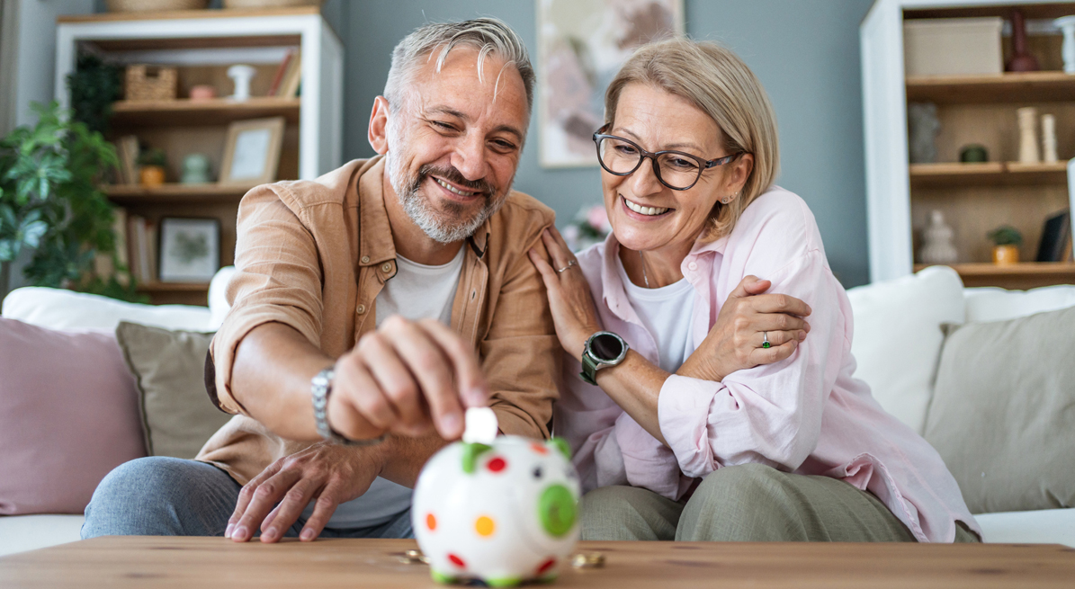 Couple saving on taxes with an IRA from First State Bank